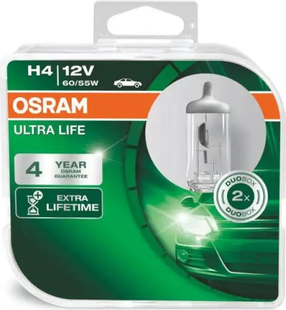 OSRAM H4 ULTRA LIFE 12V 64193ULT - Lampadina per Grandi Viaggiatori