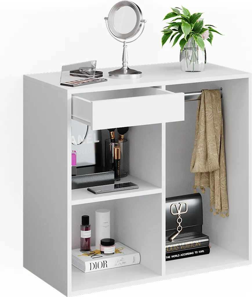 Armoire d'appoint Vicco Isabelle Blanc 80,1x75 cm - Modèle 34430 Pro - 7