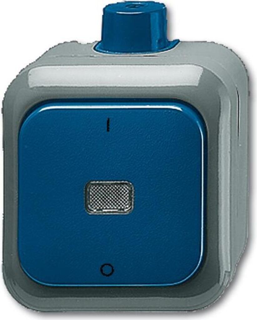 Busch-Jaeger 2601/2 WDI Wippschalter, 2-polig, Ausschalter