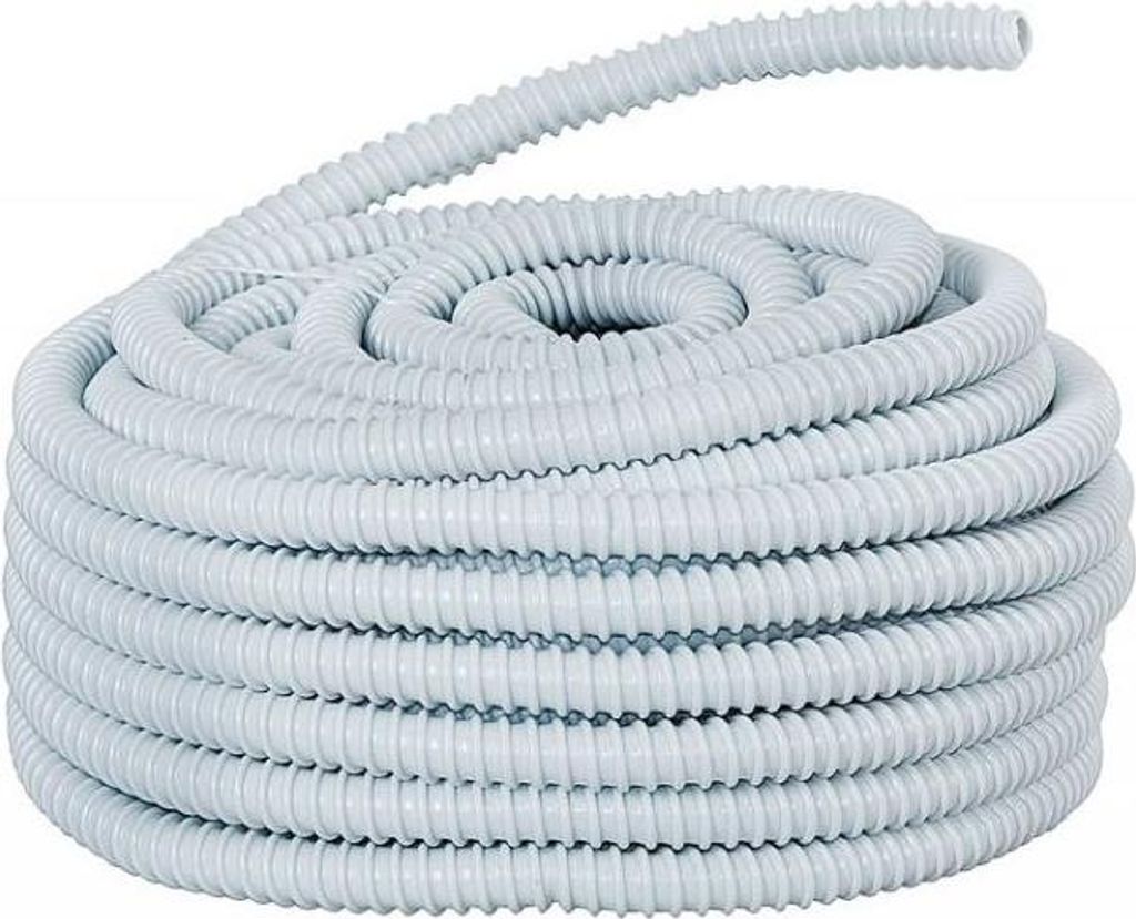 Flexibler UV-beständiger Schlauch GUS 16 30m Grau