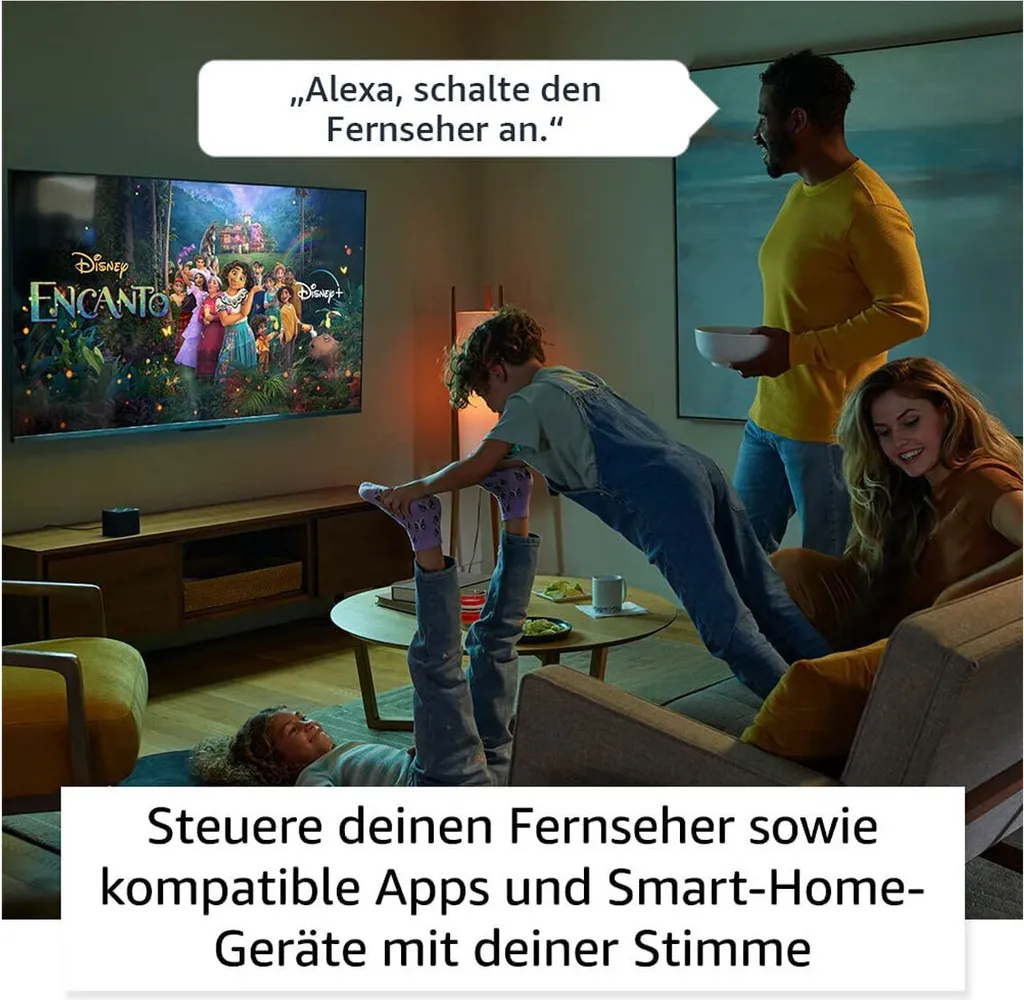 Box TV 4K Amazon Fire TV Cube 3ème Génération avec Alexa Intégrée Noir