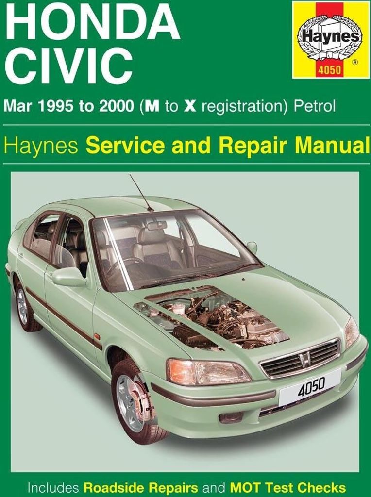 Honda Civic Petrol (Mar 95 - 00) Haynes Repair Manual