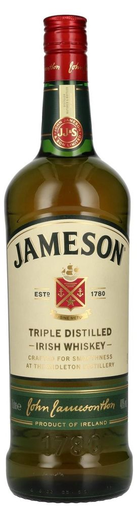 Jameson Irish Whiskey, 1 l, Gemischt, Irland, 40% Produktbild 