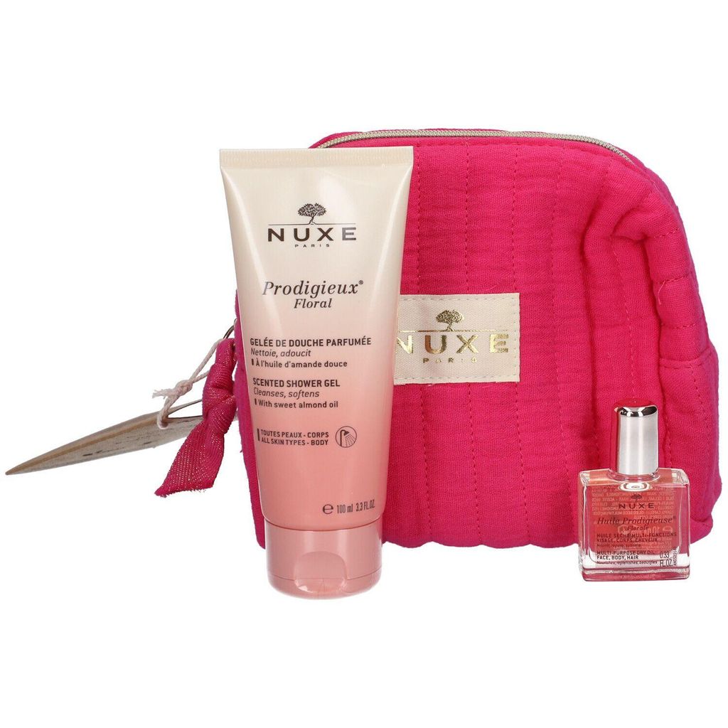 Nuxe Set Nuxe: Prodigieux Floral, Duschgel, für den ganzen Körper, für alle Hauttypen, 100 ml + Prodigieuse Florale, feuchtigkeitsspendendes Kö...