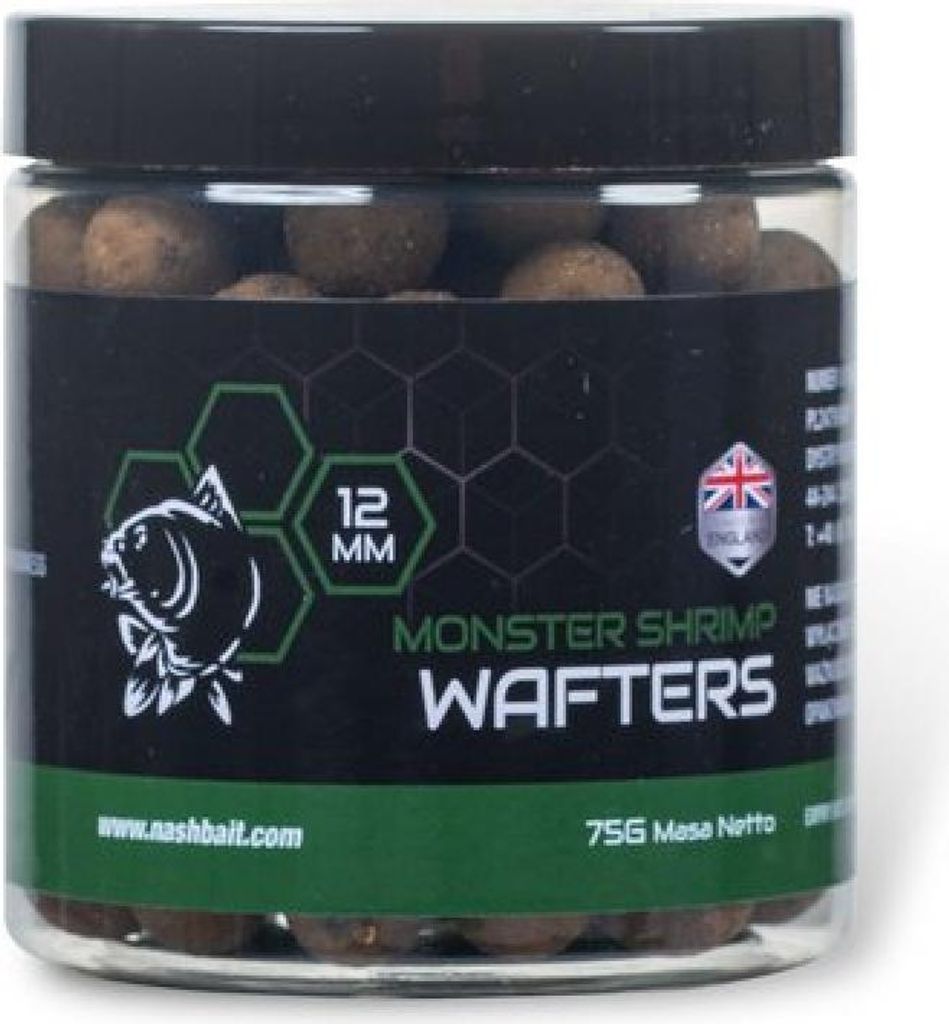 Nash Monster Shrimp Wafters 12mm 75g