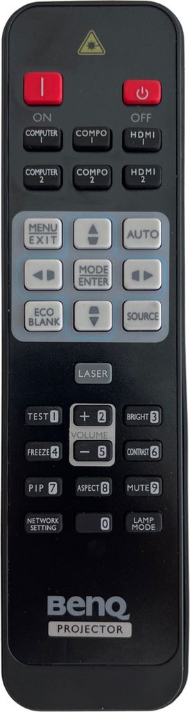 Originale BenQ projector Fernbedienung TH750 | TX766 | W1070 | W1070+ | W1080ST