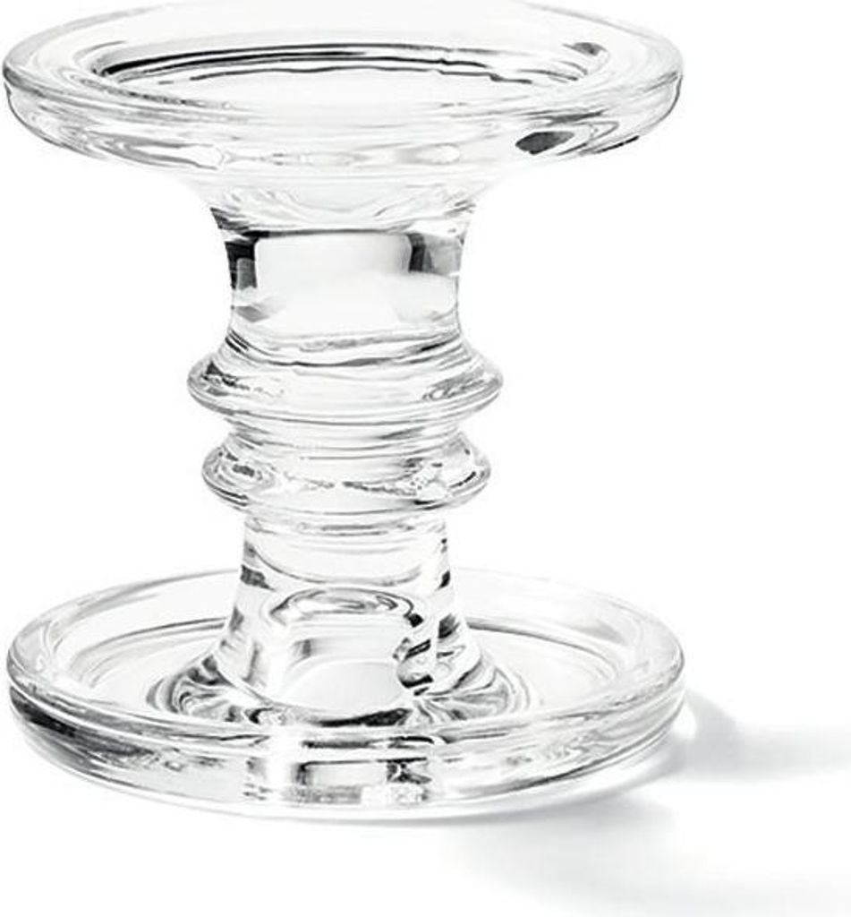Ambiente Glas Kerzenhalter hoch transparent - stilvolle Produktbild 