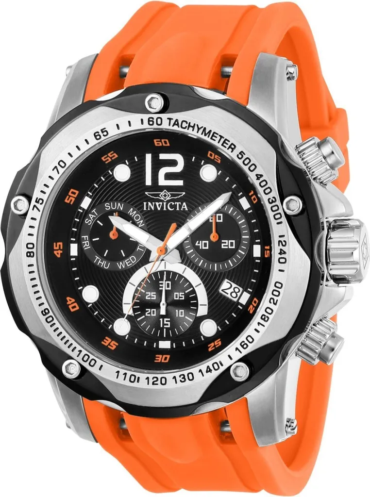 Montre Invicta Speedway 20072 Homme Haute Visibilité Boîtier 51 mm Acier