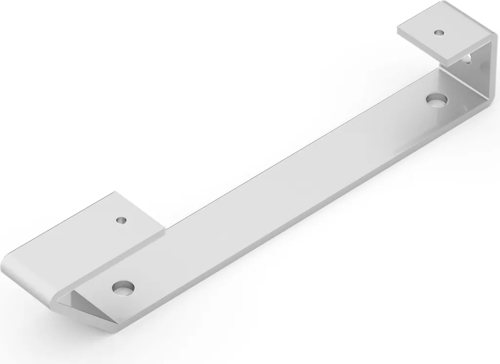 Alberts 805876 Mensola Emily 40x245x30mm | Supporto Design Acciaio