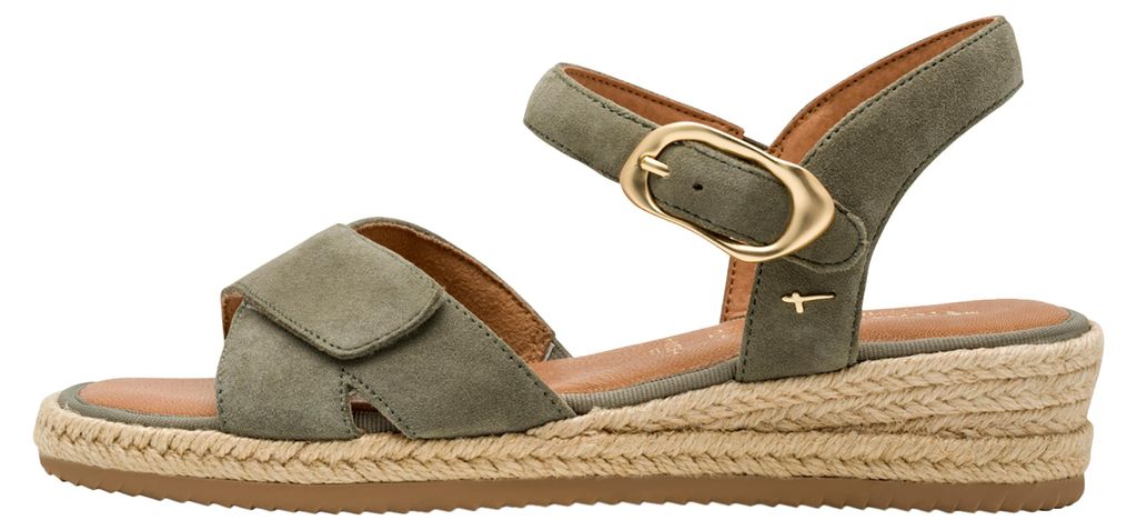 Ledersandalen mit Keilabsatz – Comfort Produktbild 