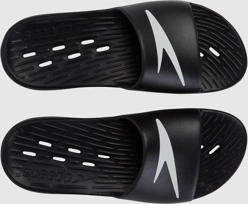 Speedo Slide Women - Badeschuh für Damen, Farbe:schwarz, Größe:38