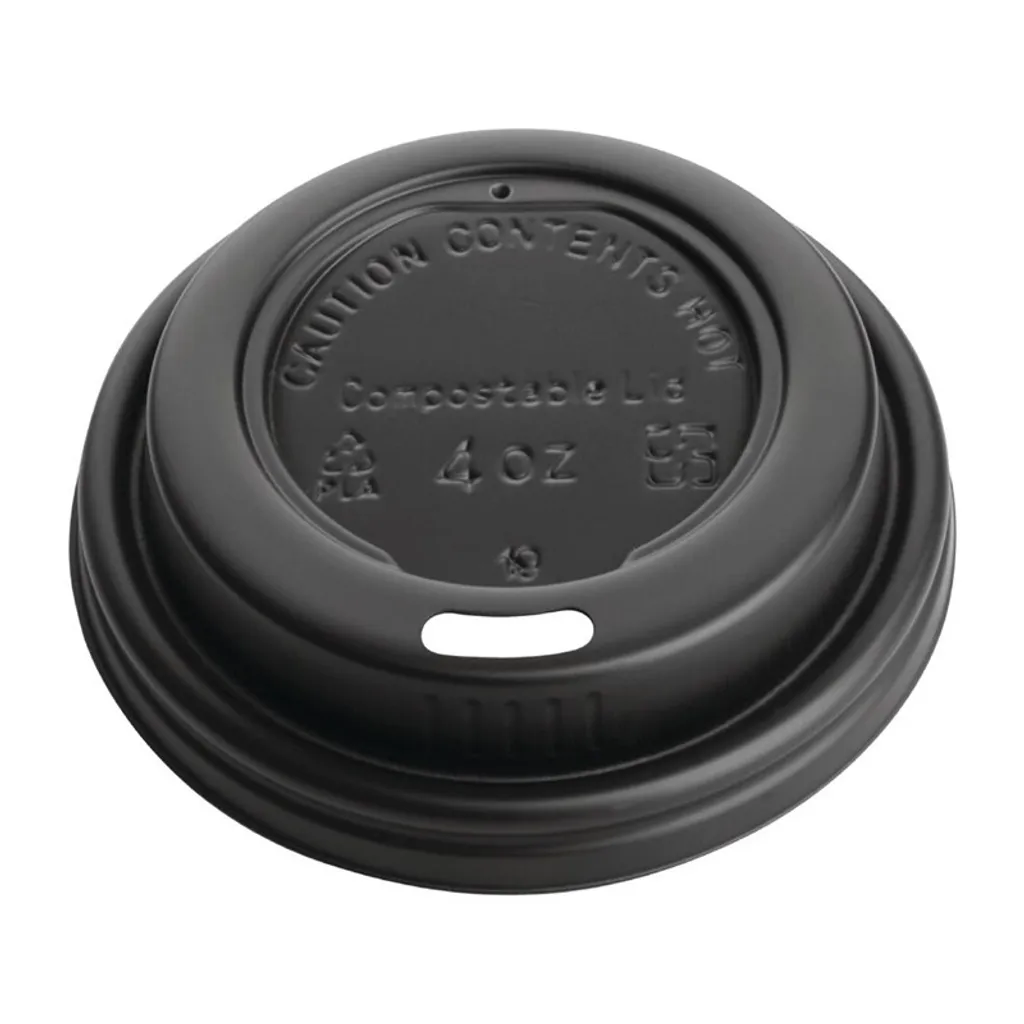 Couvercles Fiesta 11,3 cl pour expresso, étanches et 100% biodégradables