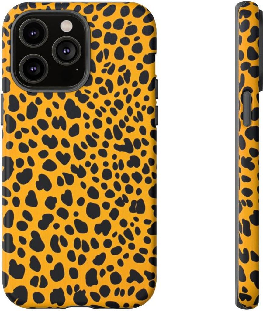 Abstraktes Leopardenmuster – Hülle Kompatibel mit iPhone 14 Pro Max