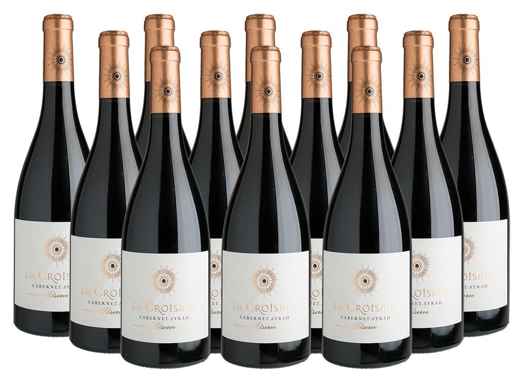 La Croisade Réserve Cabernet-Syrah 2024 Rotwein Vorratspack Produktbild 