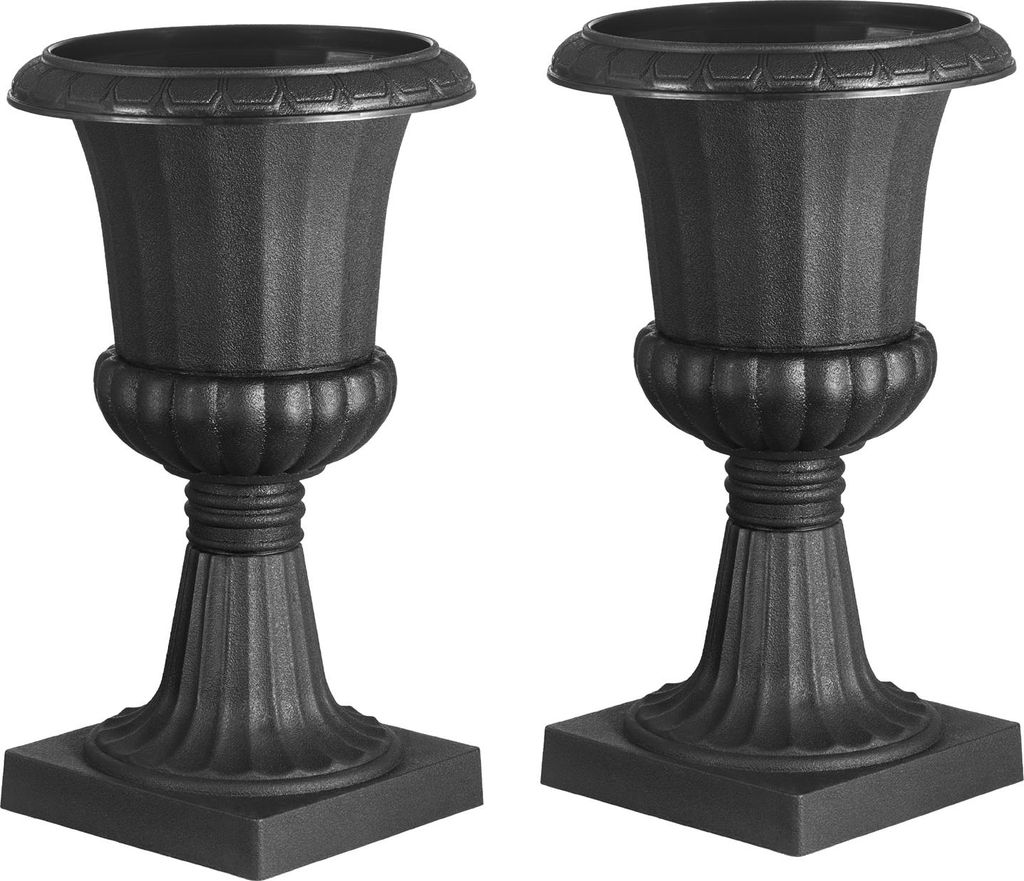 SucceBuy fusi di fiori in plastica, 40x67 cm, set di 2, Immagine del prodotto 