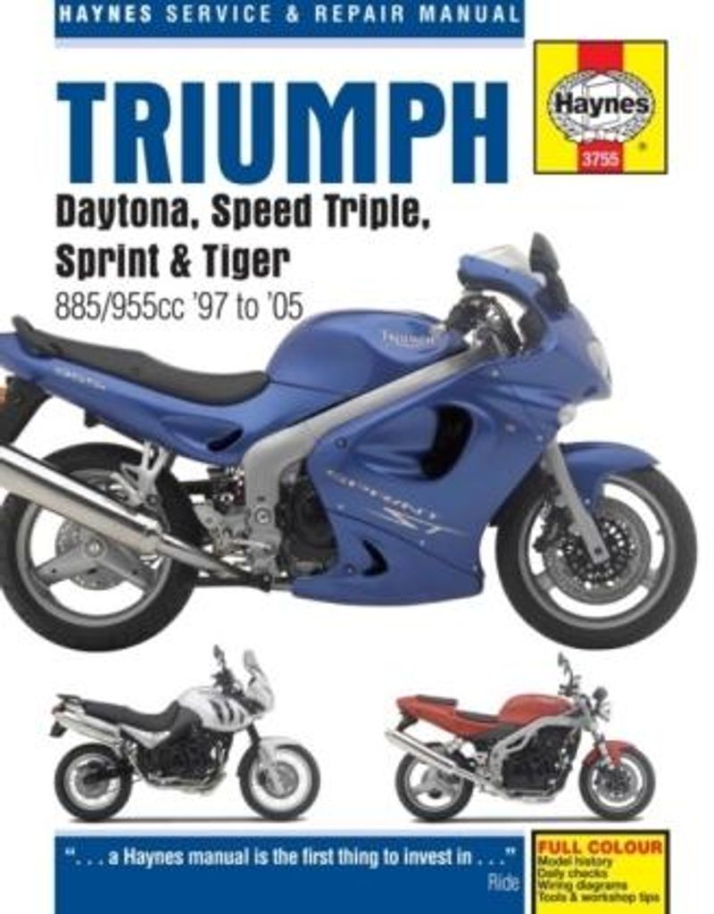 Triumph Daytona, Speed Triple, Sprint & Tiger 885/955cc (97 Image du produit 