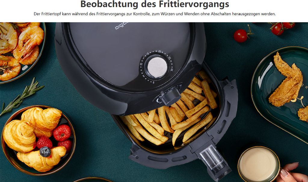 Heißluftfritteuse 1500 Watt 3,5 NEU offers