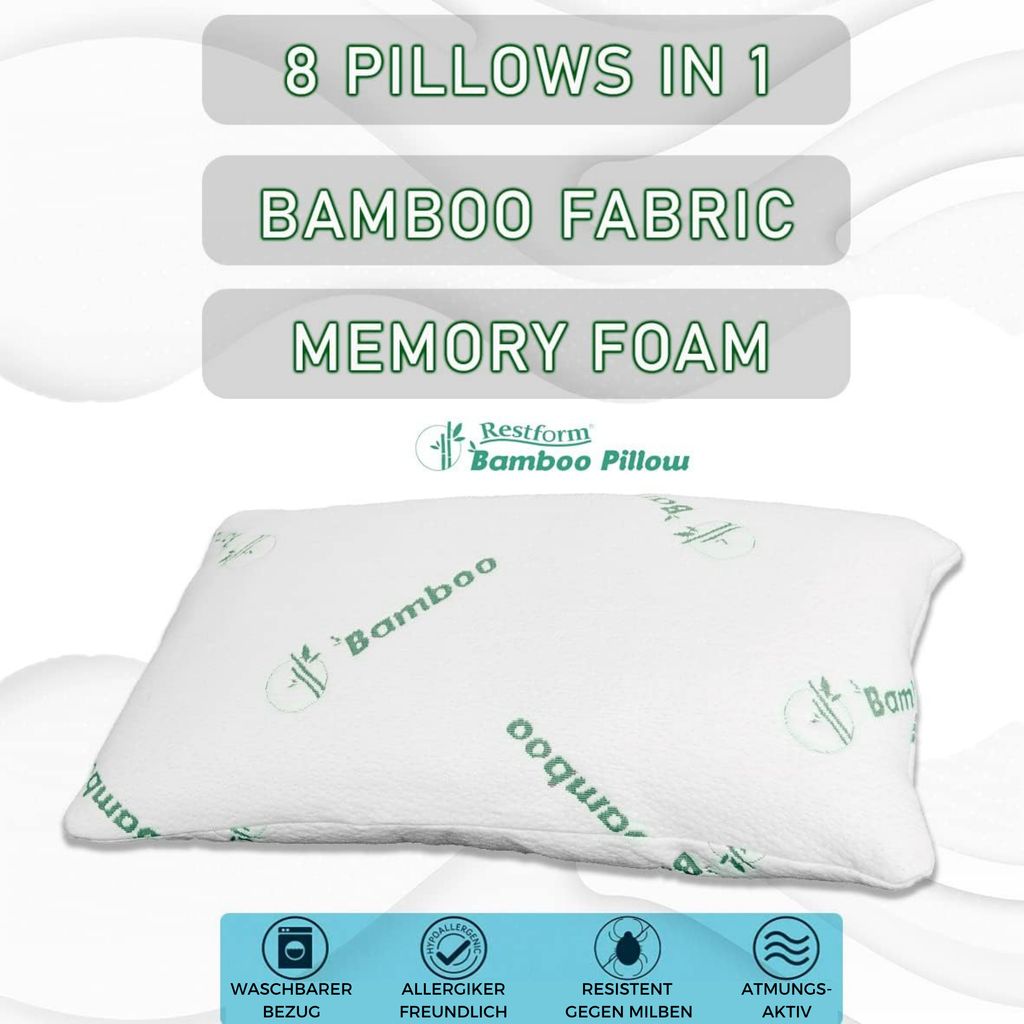 Bamboo pillow set hotsell