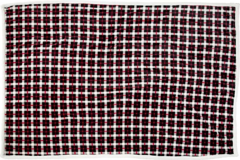 Couverture de Canapé Trespass Vallon Teddy pour Soirées d'Hiver Rouge