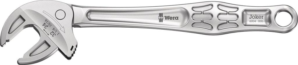 Wera Selbstjustierender Maulschlüssel 05020104001 6004 Joker XL / 19-24 mm / 256 mm Wera Selbstjustierender Maulschlüssel 05020104001 6004 Joker XL / 19-24 mm / 256 mm