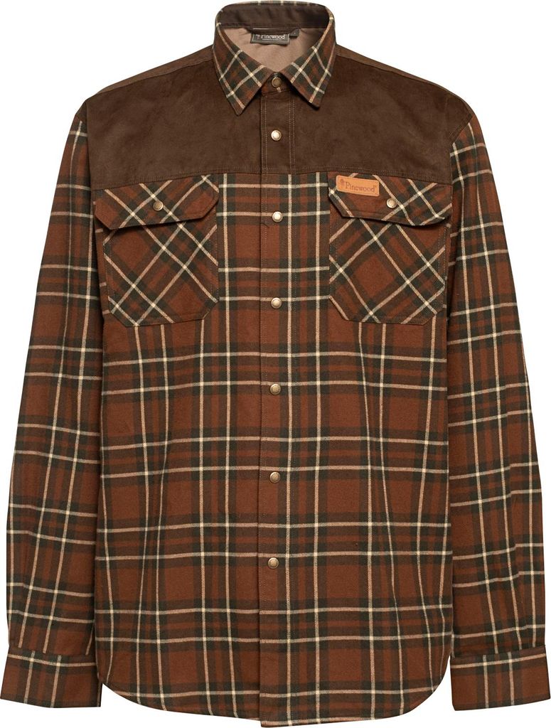 Pinewood Douglas Shirt Herren (Nougat/Beige) Größe M