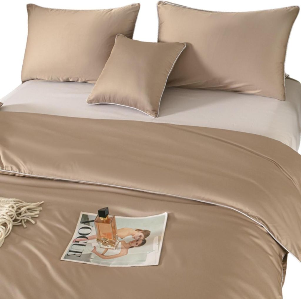 Zestaw Pościeli Bambusowej Z Bizą 160X200Cm Premium Zdjęcie produktu 