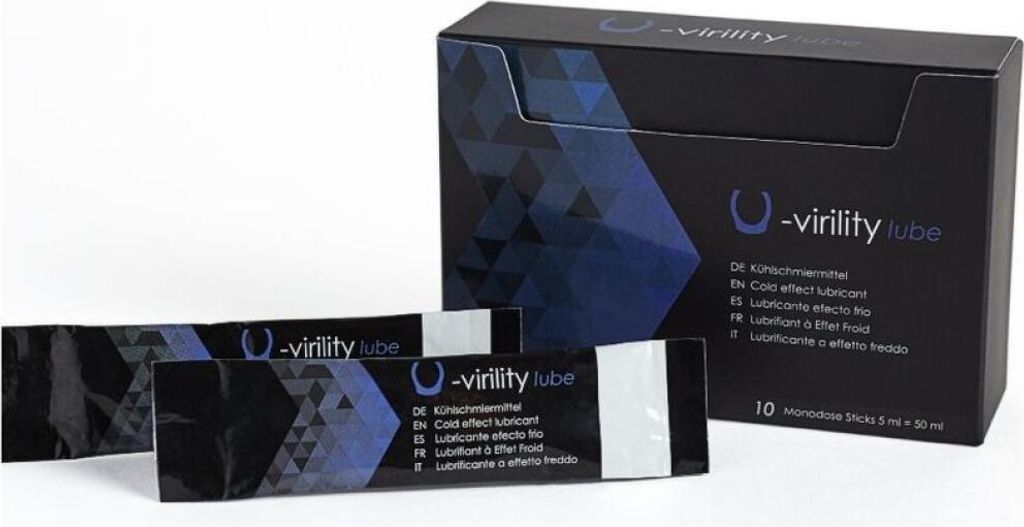 500 Cosmetics - U-Virility Lube Gleitmittel mit kaltem Effekt 10 X 5 Ml