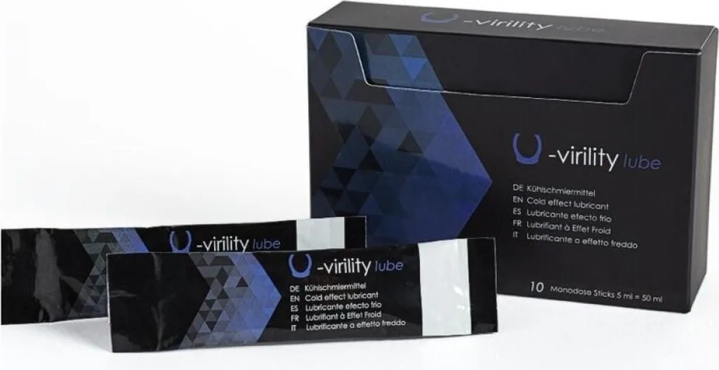 500 Cosmetics U-Virility Lube: Gel Intimo Refrigerante 10 Monodosi - 1