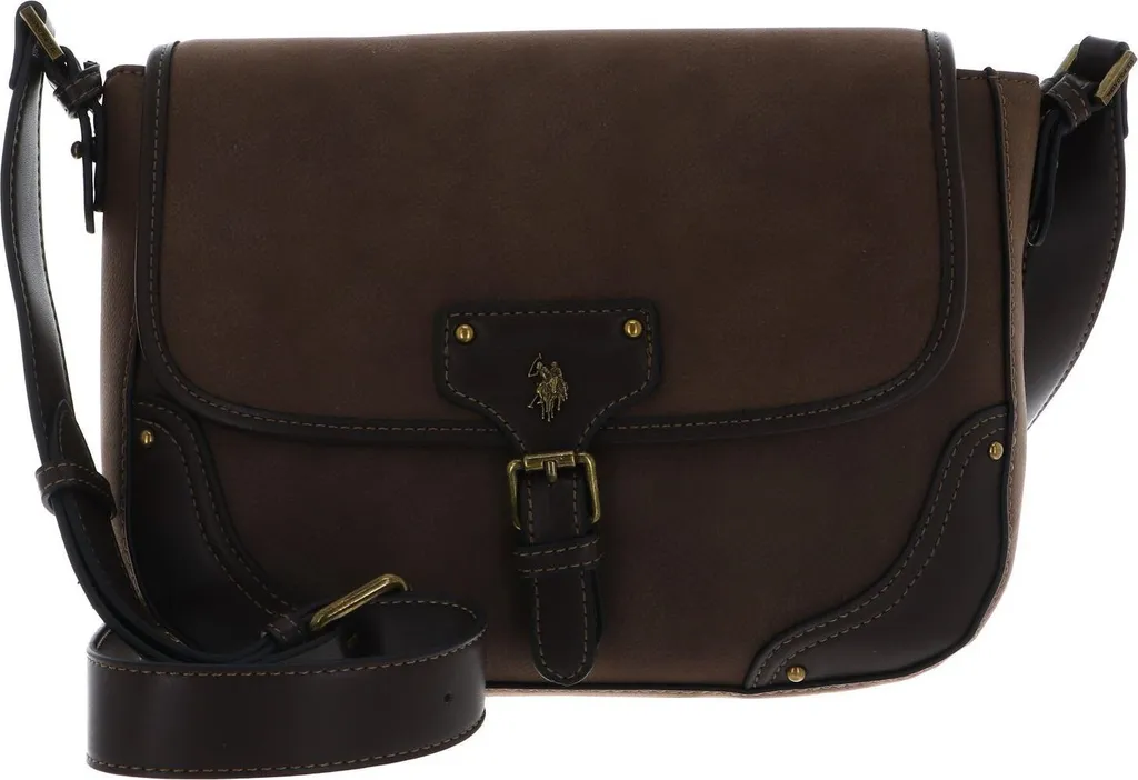 Regalo Donna Perfetto: Borsa U.S. Polo Assn. Monroe Flap Marrone