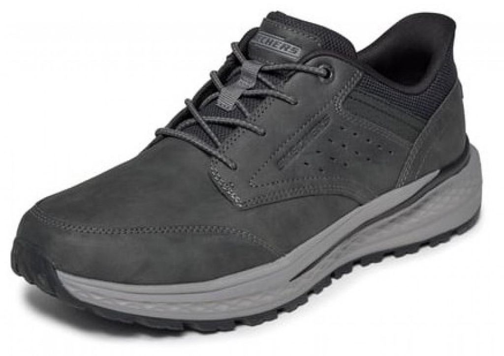 Skechers Slip-IN, sportowe buty sznurowane, kolor szary Zdjęcie produktu 