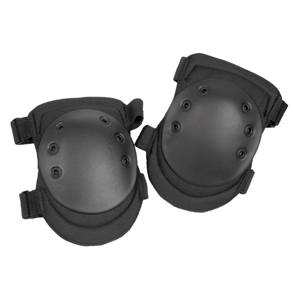 PRO BLACK MIL-TEC schwarze Militär-Knieschützer 16231102
