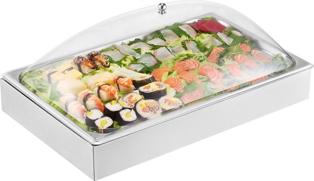 Gewürzspender Gastronomie Servierbehälter - 1 Behälter mit Bogendeckel - Servierlösung für Restaurants und Cafés