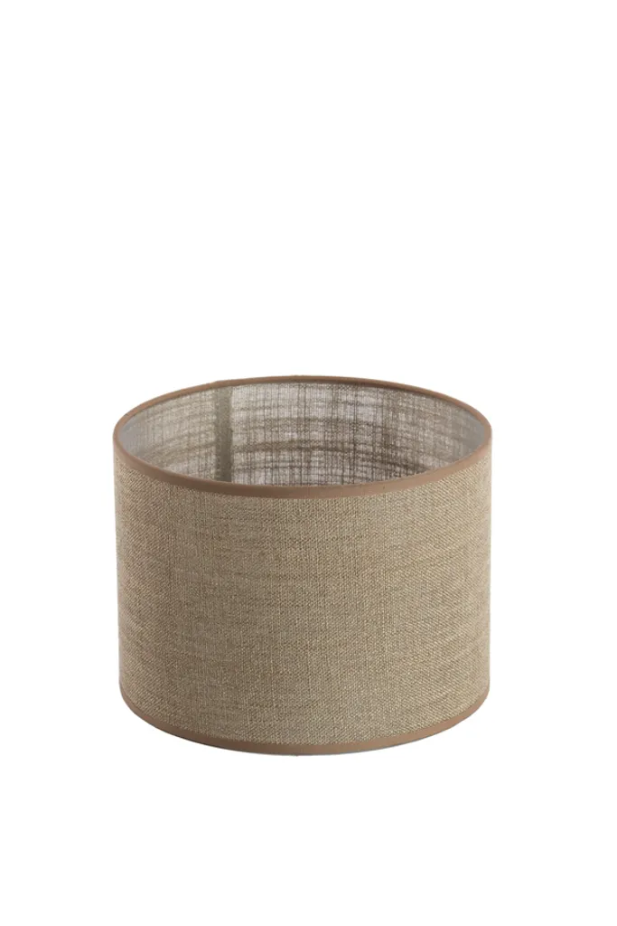 Abat-jour Marron Ø 25 cm - Solution pour Éclairage Trop Éblouissant