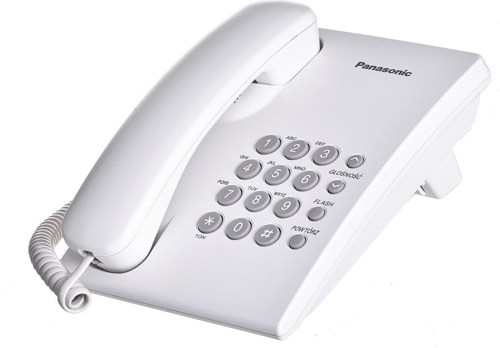 Panasonic KX-TS500PDW Festnetztelefon in Weiß