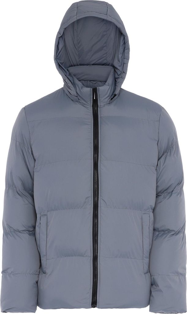 TYLIN herren wattierte steppjacke - grau, M