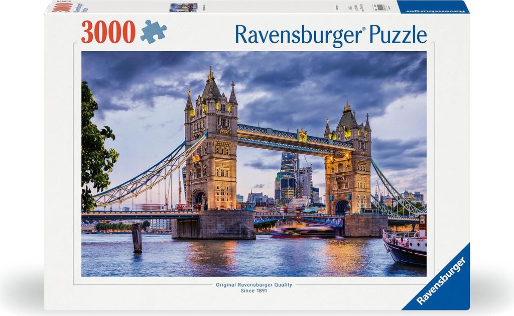 Ravensburger - Puzzle Londra la grande città 3000 Immagine del prodotto 