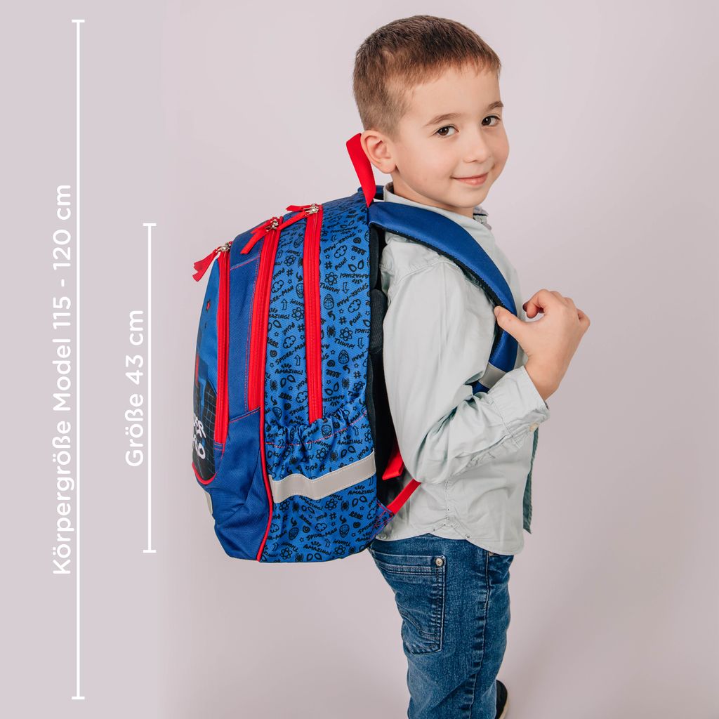 Sac à dos scolaire Spider-Man Image du produit 