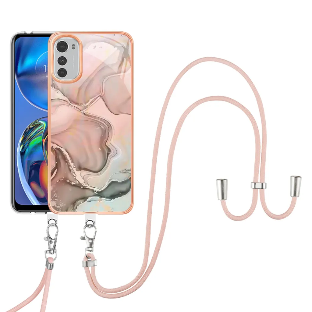 WOBURN TPU Sfumato Cover per Oppo Reno8 T (Reno 8T) Case, Custodia in Morbida Silicone TPU Anti-Graffio Antiurto Protettiva Shell Bumper (Rosa Verde