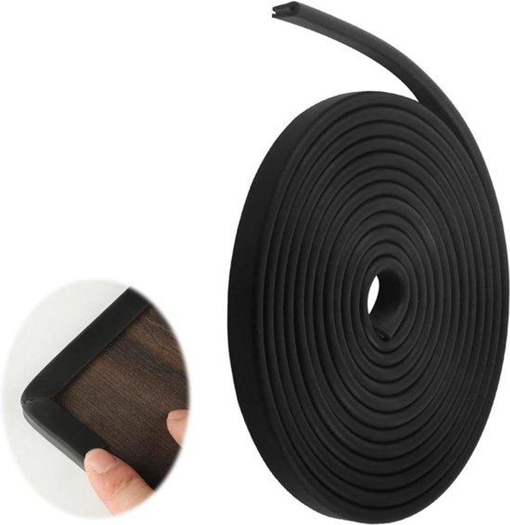 Autodeur- und Fensterdichtung aus EPDM-Kautschuk, 6 mm x 3 m, für Platten- und Lukenbeschutz