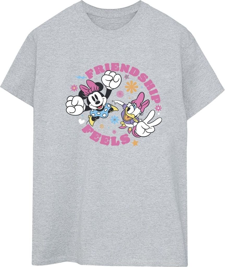 Disney - "Friendship" T-Shirt für Damen BI38436 (XL) (Grau)