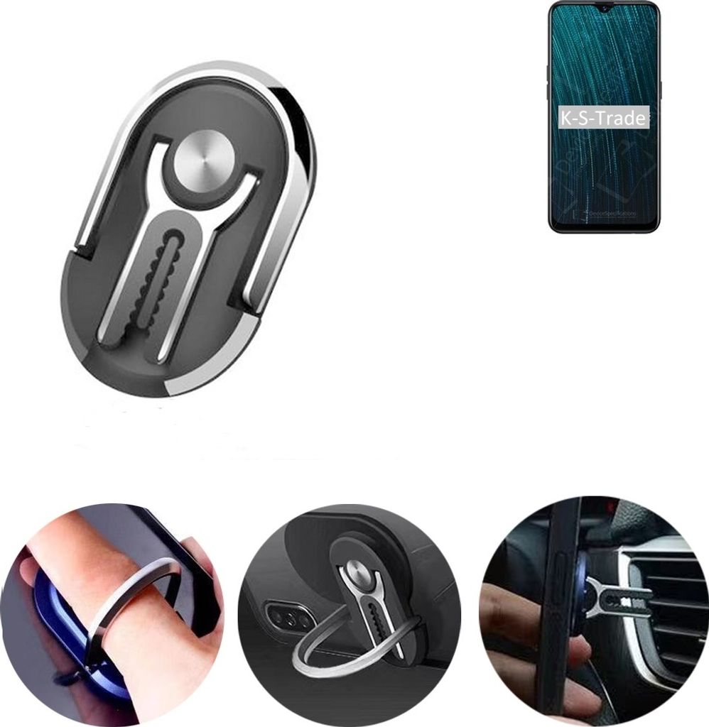 K-S-Trade 3in1 Smartphone-Ring Handy-Ring kompatibel mit Produktbild 