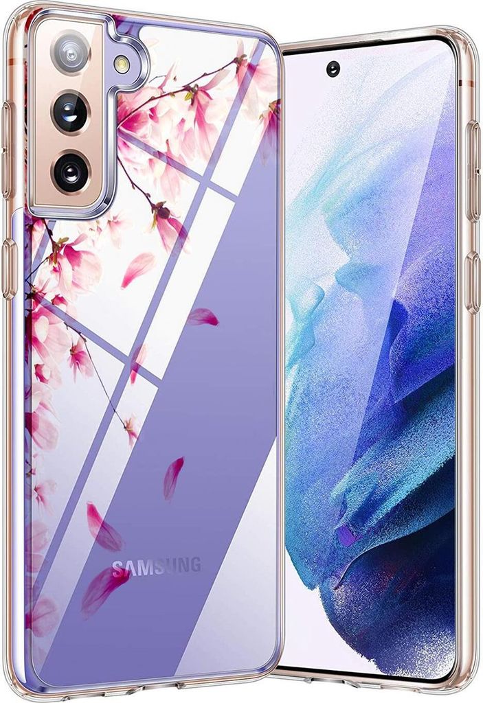 Conie Aufdruck Silikon Schutzhülle für Samsung Galaxy S21 FE Tasche Case Bild Cover Bumper TPU Hülle als Motiv 08