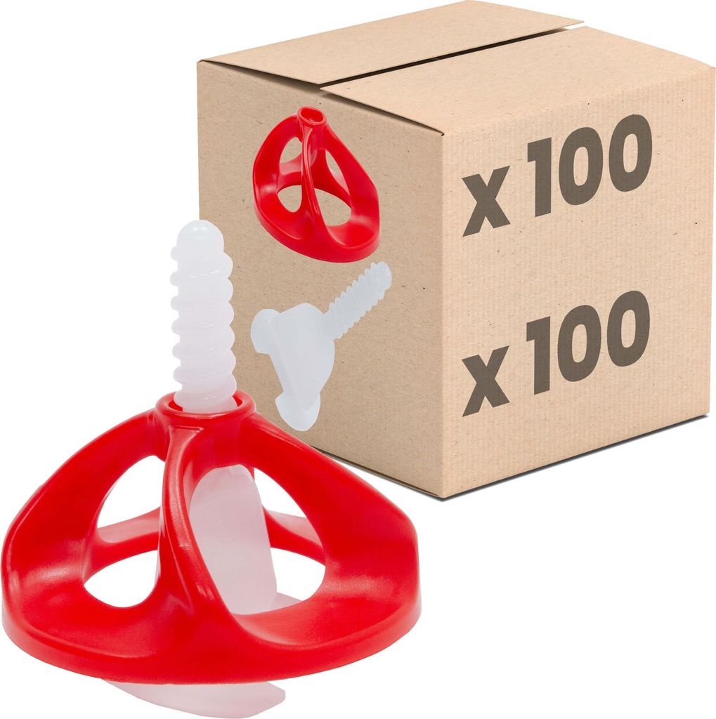 Dalsys Fliesen Nivelliersystem 2mm Set: 200tlg., 100 Produktbild 