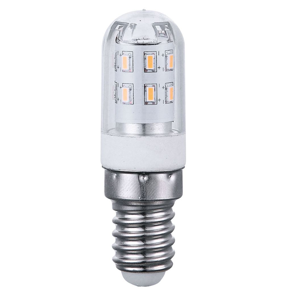 A studio shot of an LED light bulb.