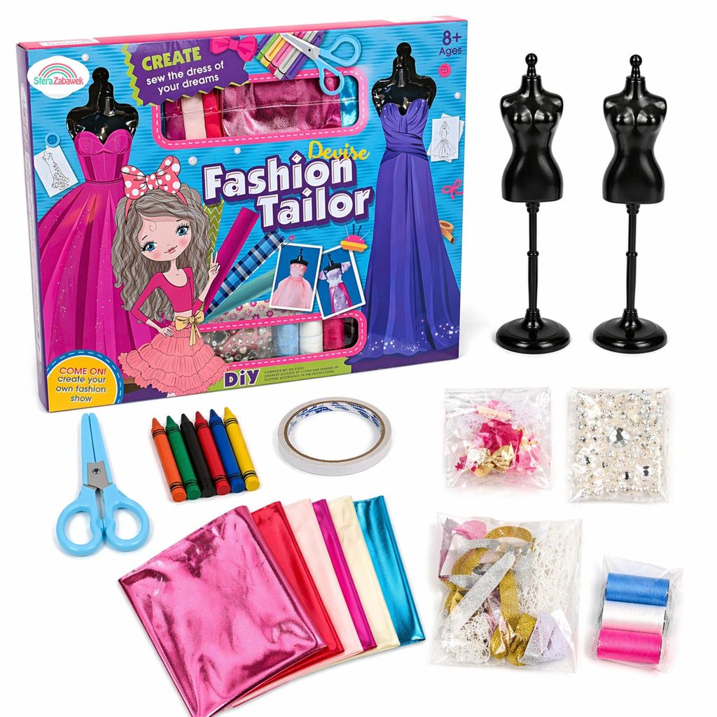 Sada módní návrhářka DIY: Návrhářské studio, figuríny, Obrázek produktu 