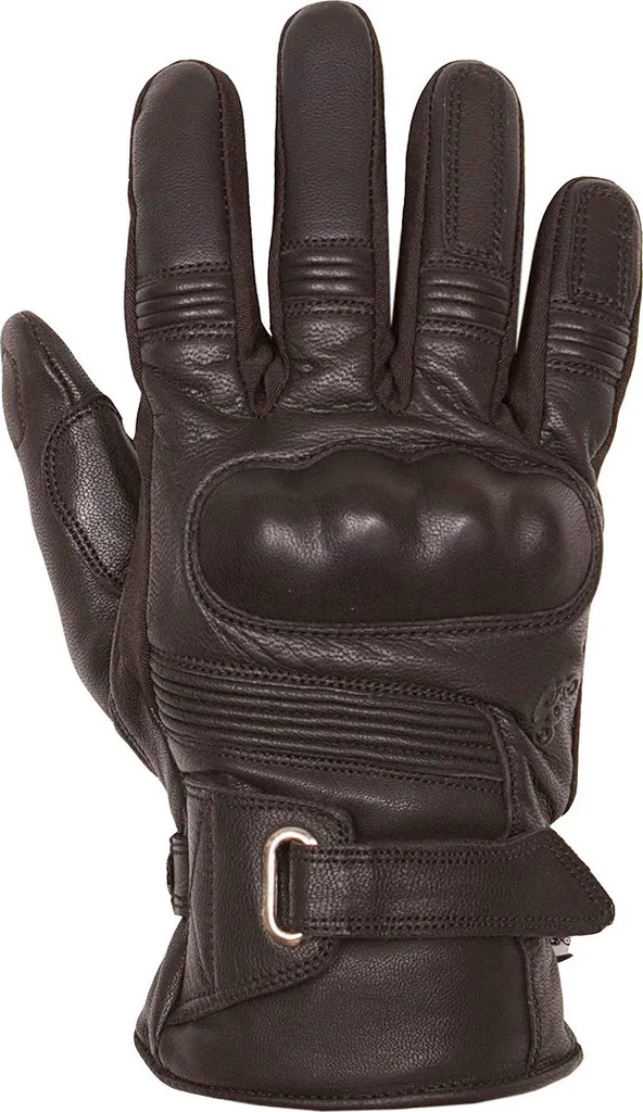 Gants moto Helstons Vertigo cuir noir taille 12 style vintage Homme