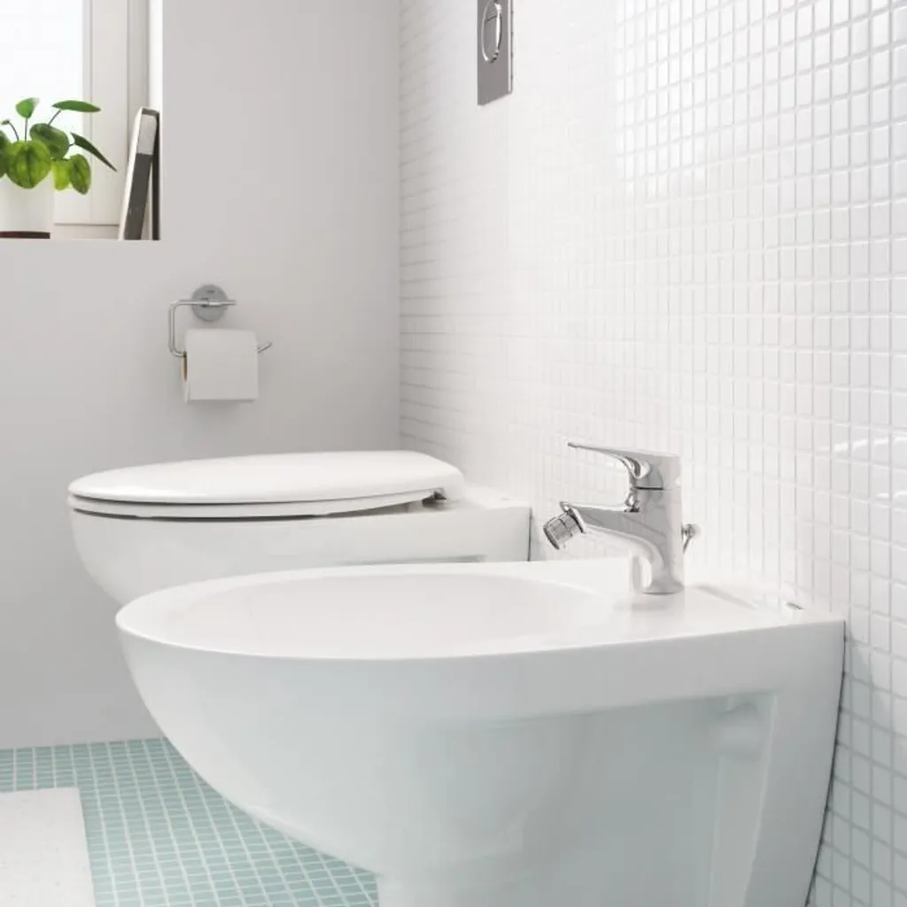 Robinet Mitigeur de Lavabo Grohe Start Edge en Chrome Brillant Taille S