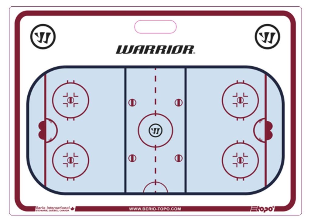 Warrior Hockeytrainer-taktiktafel Durchsichtig  Produktbild 