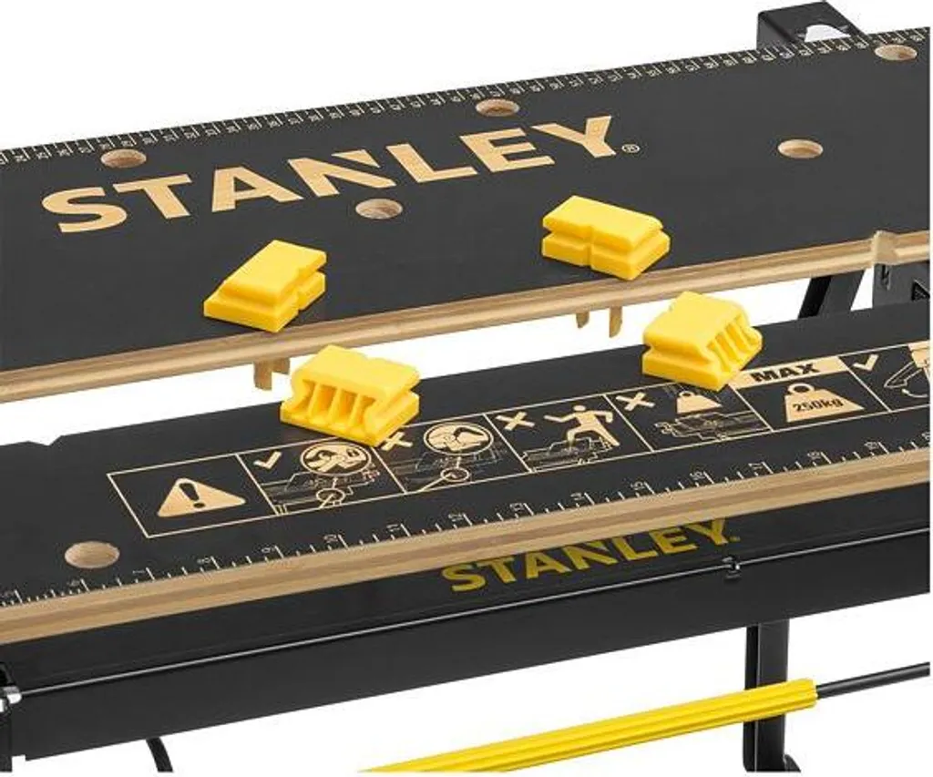 Établi portable Stanley Workmate Deluxe pour sciage et assemblage