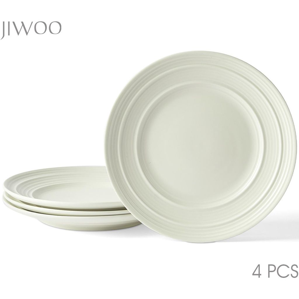 Keramik Teller Set 4-teilig Ø21,4 cm mit Matt-Glasur, Produktbild 